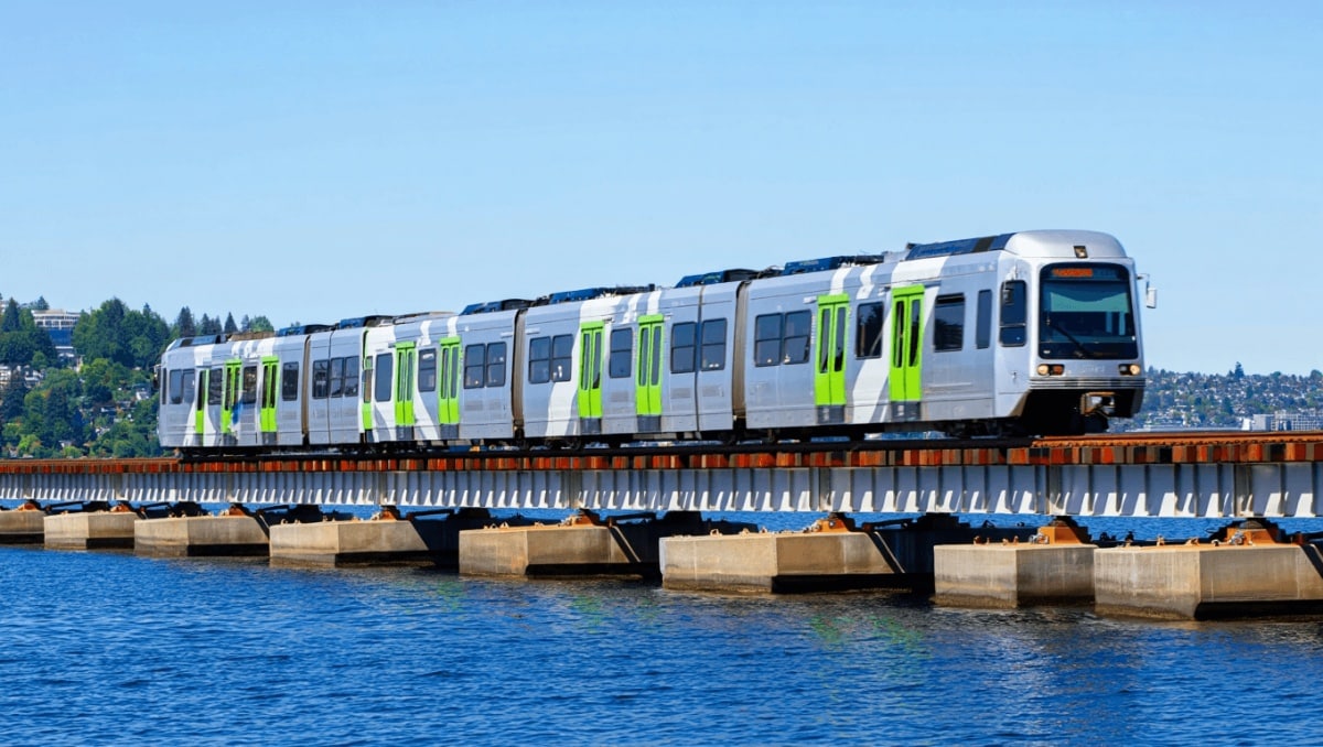 Seattle Has A Powered Train That Can Cross A Floating Bridge - Here's How It Works