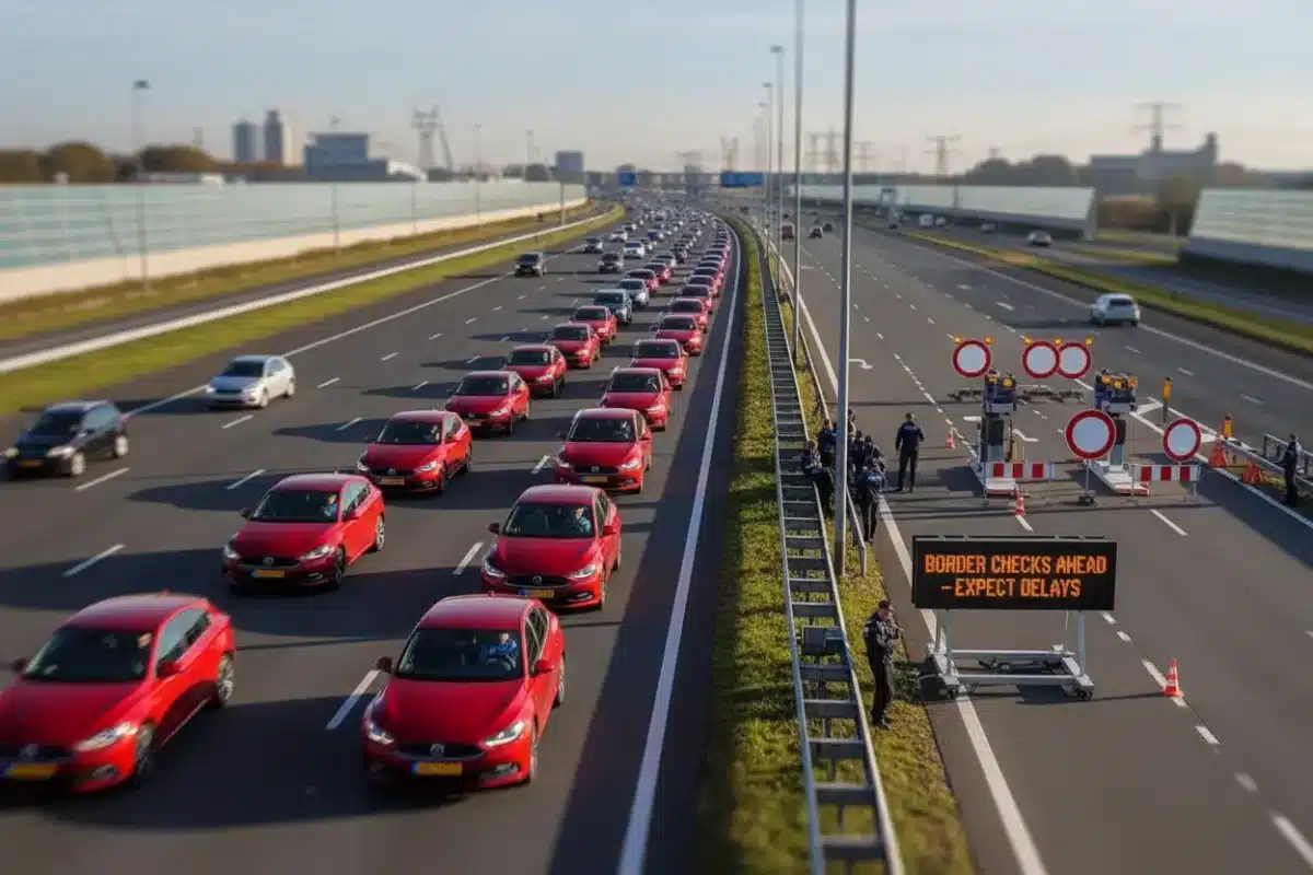 Afternoon Traffic Nightmare Ahead: Experts Warn of Major Jams, Closures and Border Checks This Friday
