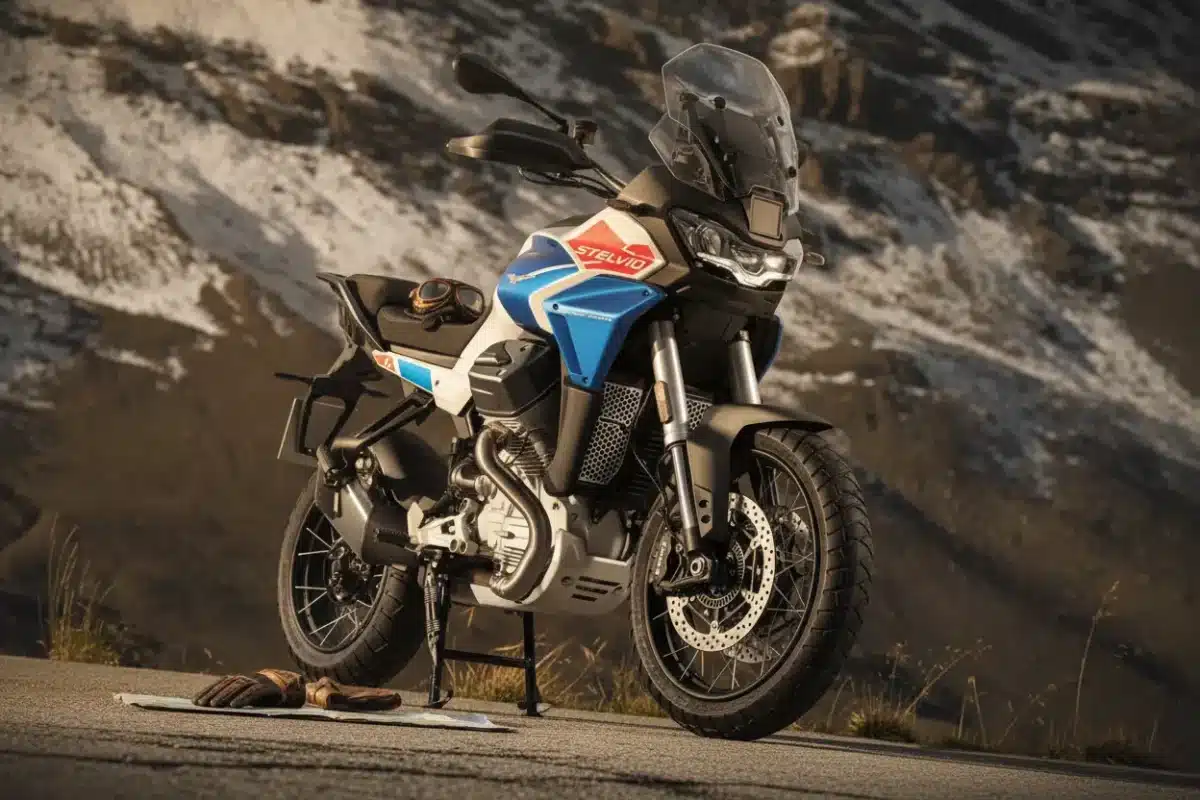Moto Guzzi unveils the ultra-exclusive Stelvio 200: limited edition, cutting-edge tech, and a one-of-a-kind tribute to an Alpine legend