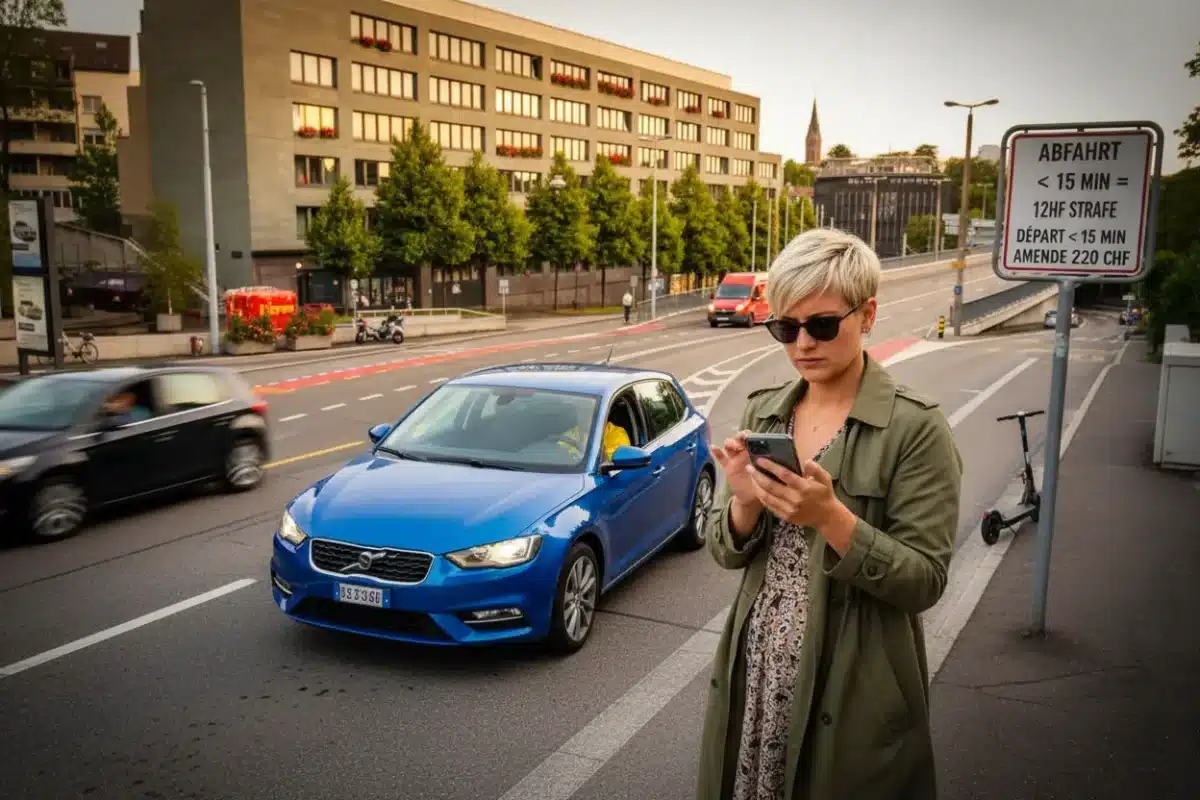 A Swiss town fines drivers over €100 for leaving within 15 minutes—is this the strictest traffic rule in Europe?