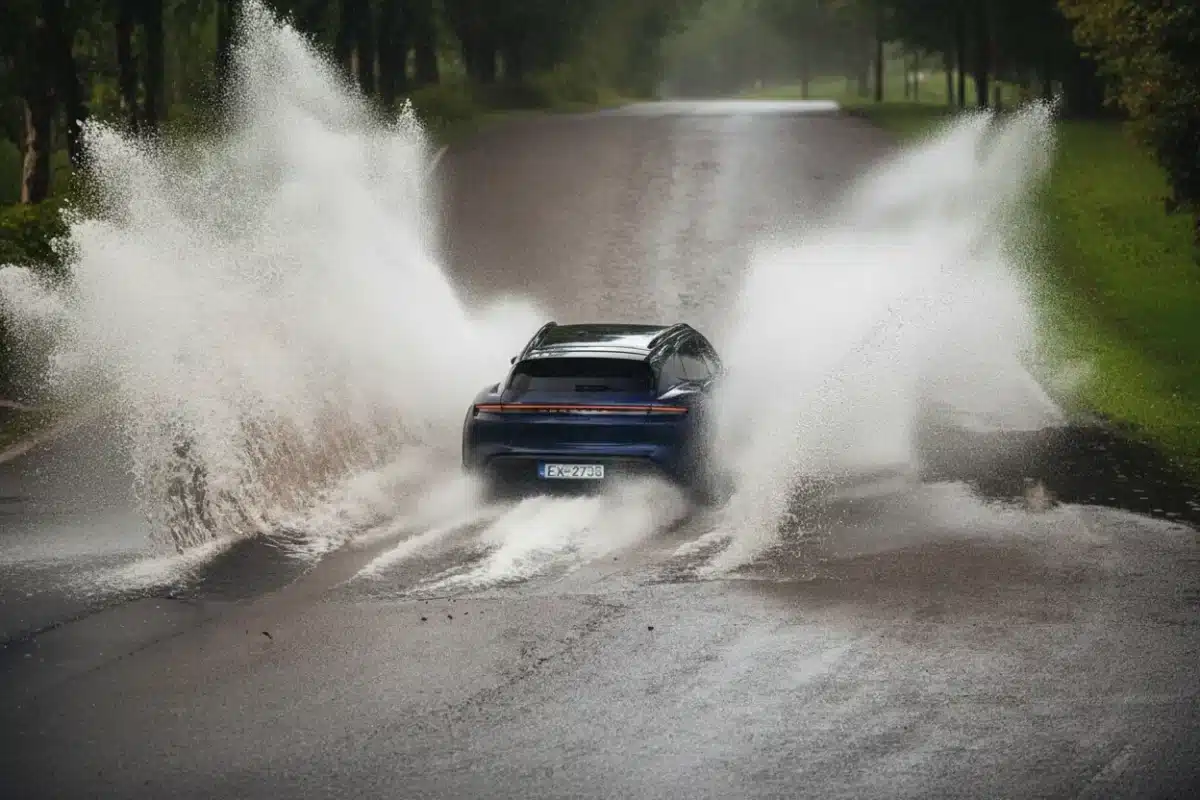 Are electric cars really safe in heavy rain? Here’s what experts say